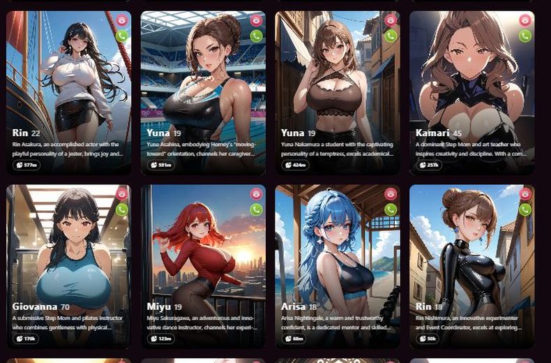 fantasygf review character diversity