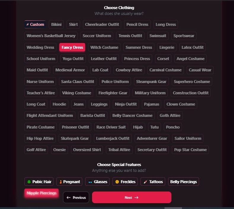 fantasygf review customization
