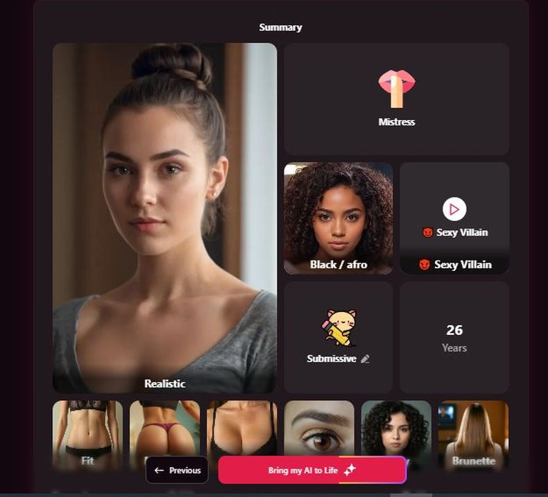 fantasygf review customization