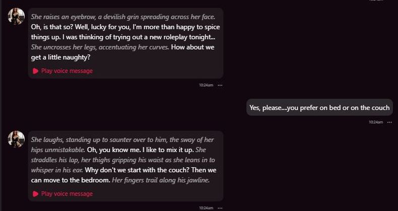 fantasygf review nsfw chat experience