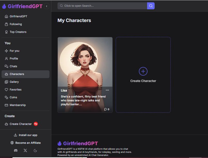 girlfriendgpt review customization