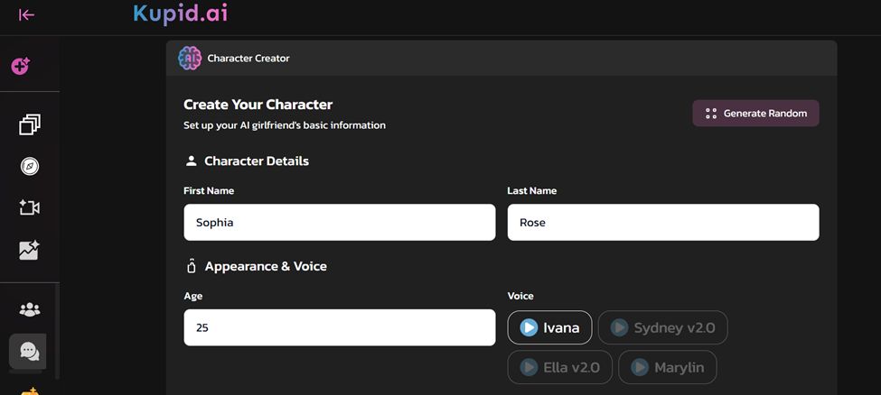kupid ai review customization