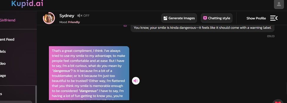 kupid ai review chat experience