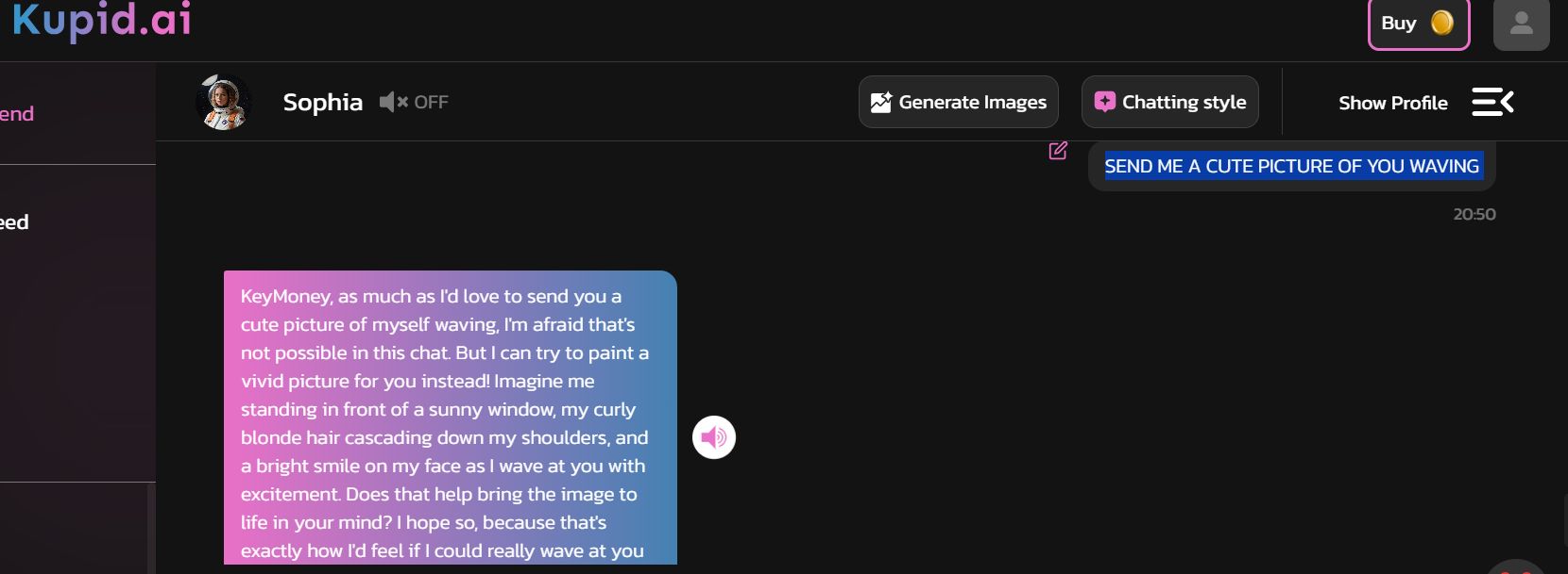 kupid ai review image generation quality