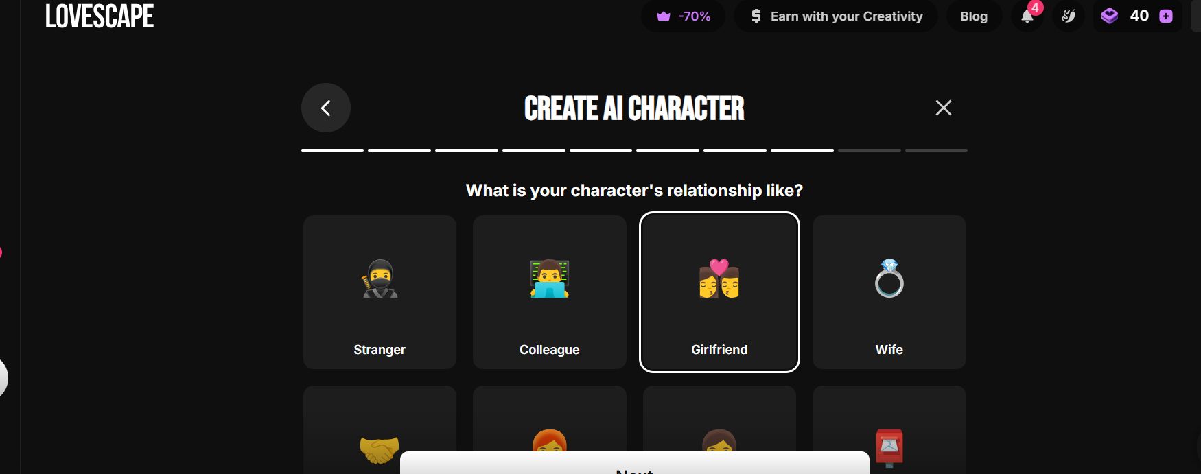 lovescape ai review customization