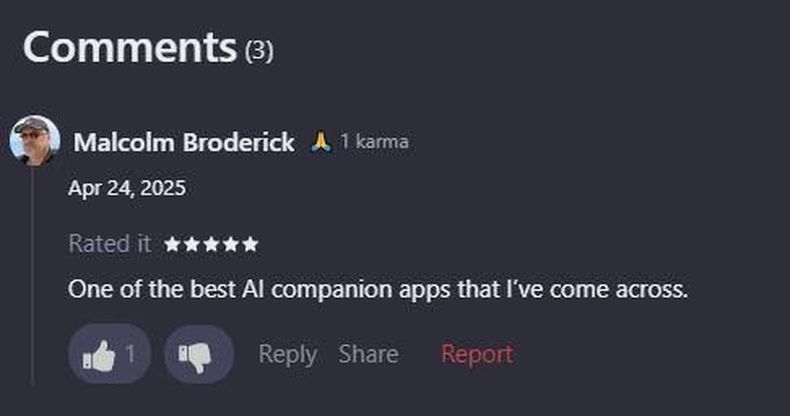 nomi ai review nomi ai: user reviews