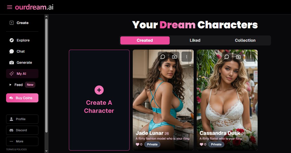 ourdream ai review customization