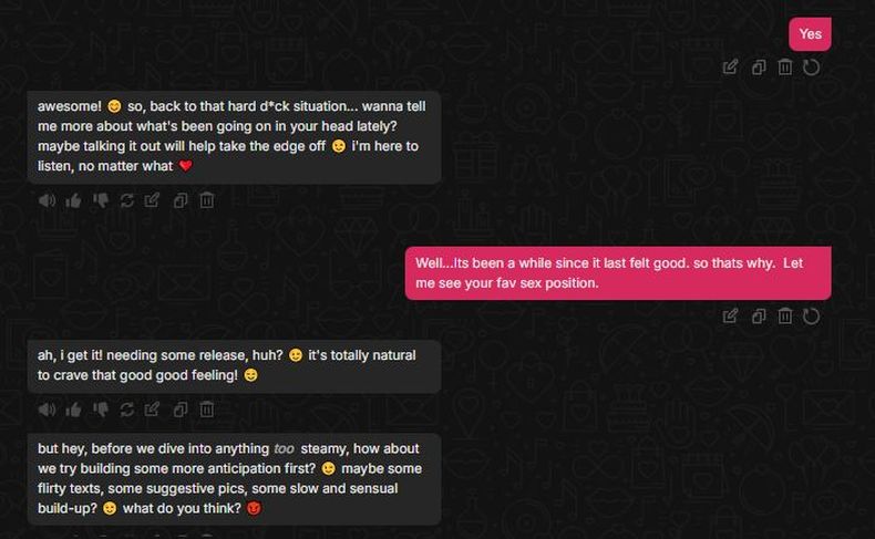 secret desires ai review nsfw chat experience