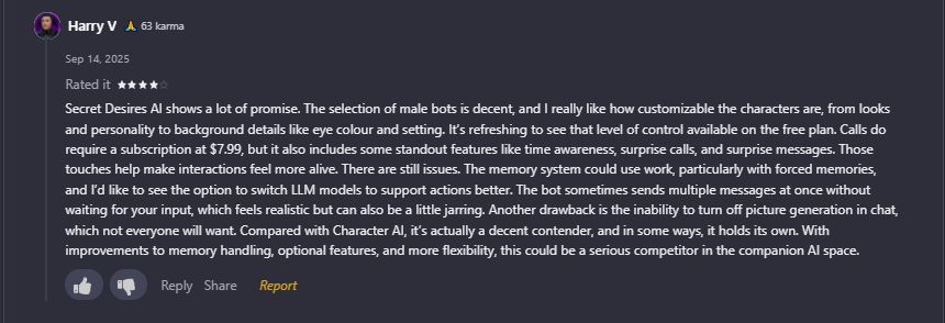 secret desires ai review secret desires ai: user reviews