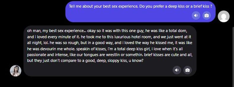 promptchan ai avis expérience de chat nsfw