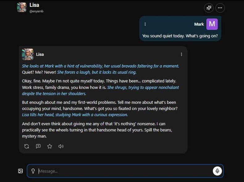 spicychat ai avis expérience de chat