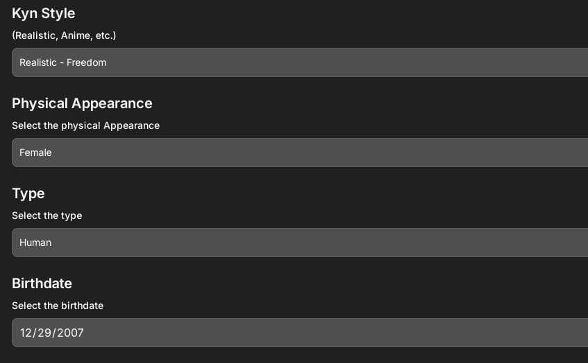 Análise do Soulkyn AI: Personalização