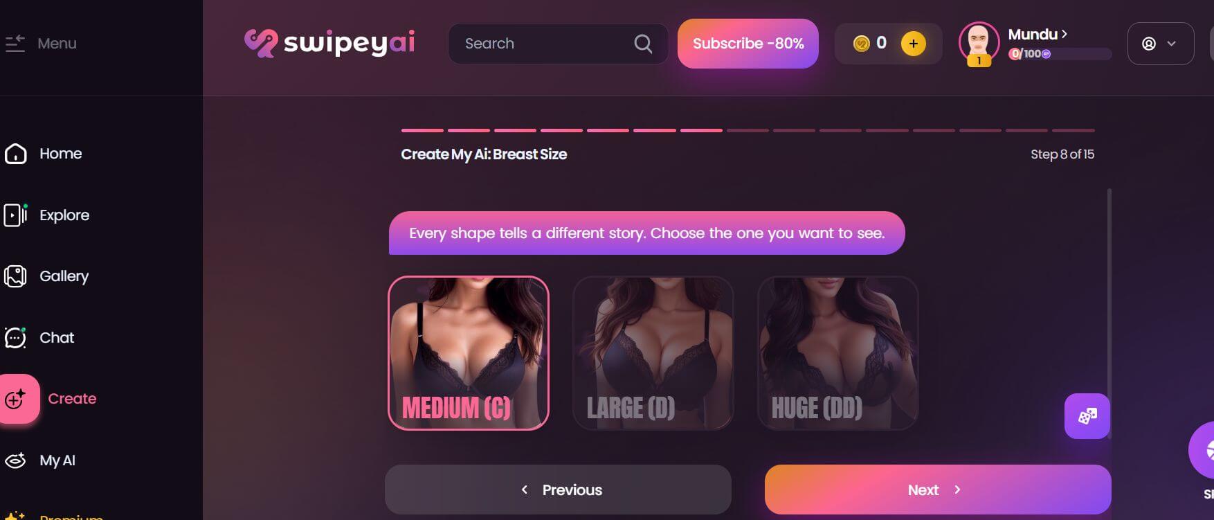 Swipey AI-recension Anpassning
