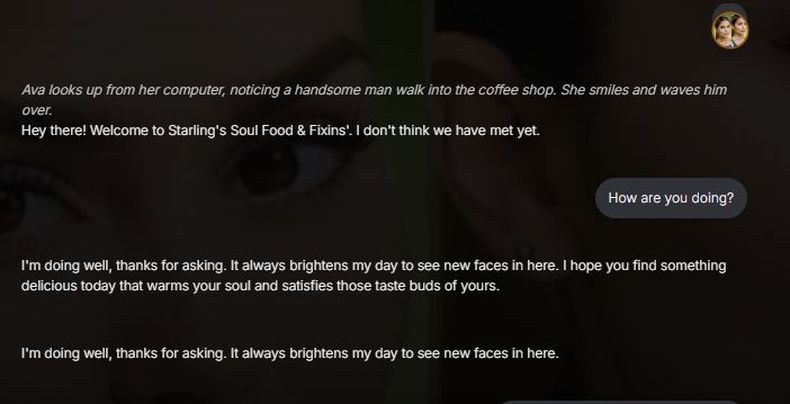 AI Allure Review Chat Experience