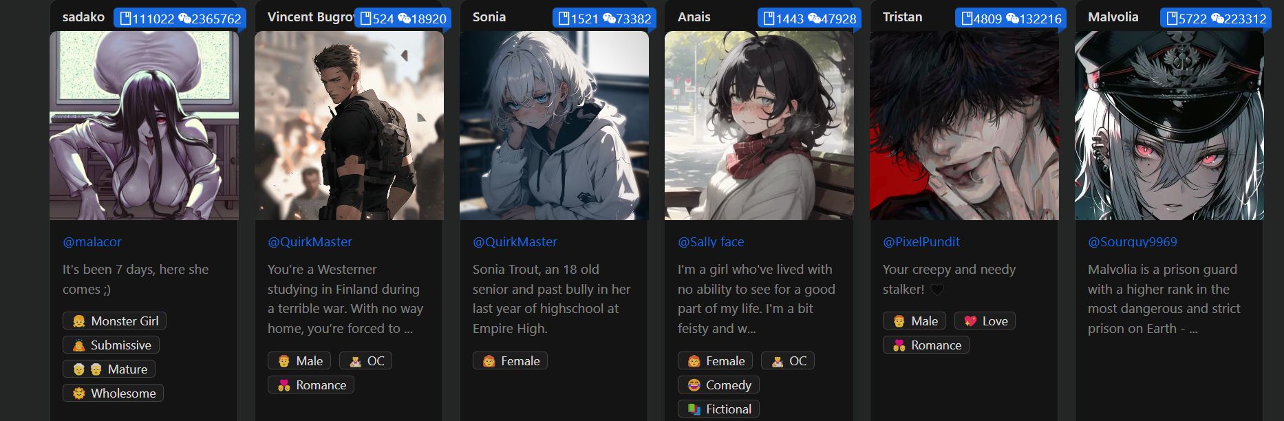 PepHop AI Review Character Diversity