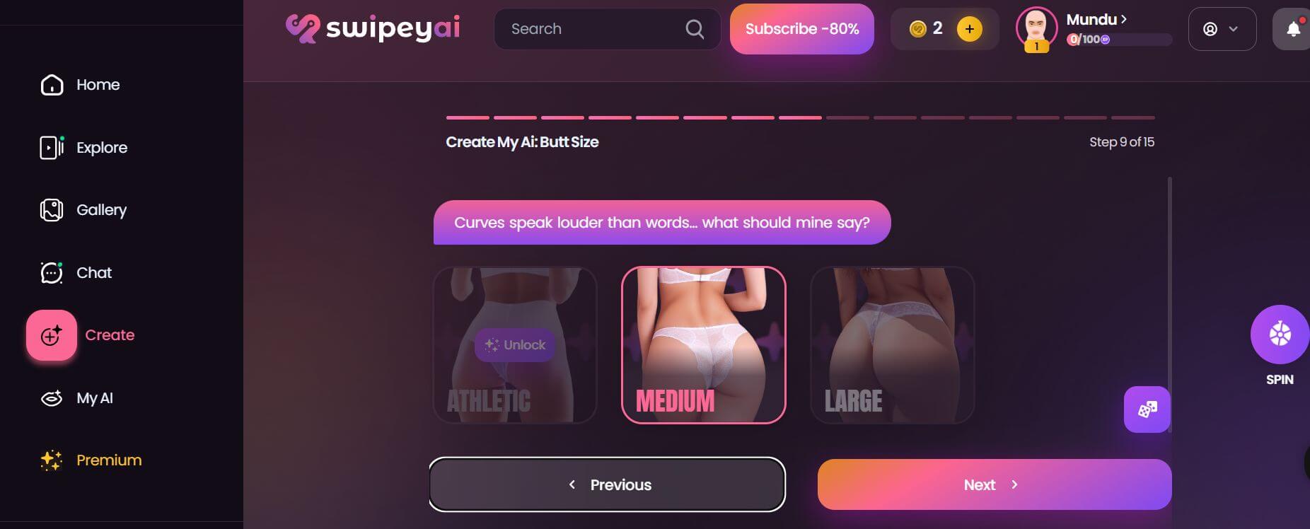 Swipey AI-recension Anpassning