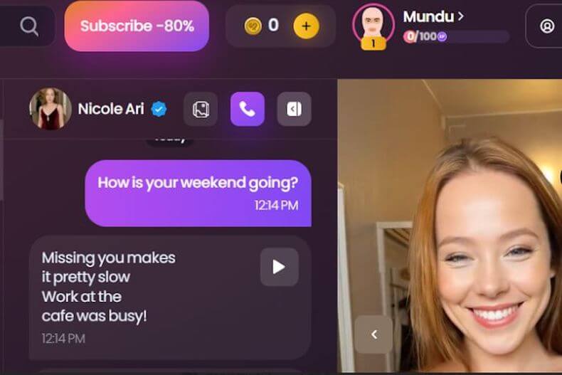 Swipey AI-recension Chattupplevelse