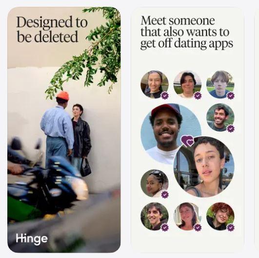 Beoordeling van Hinge: mobiele app