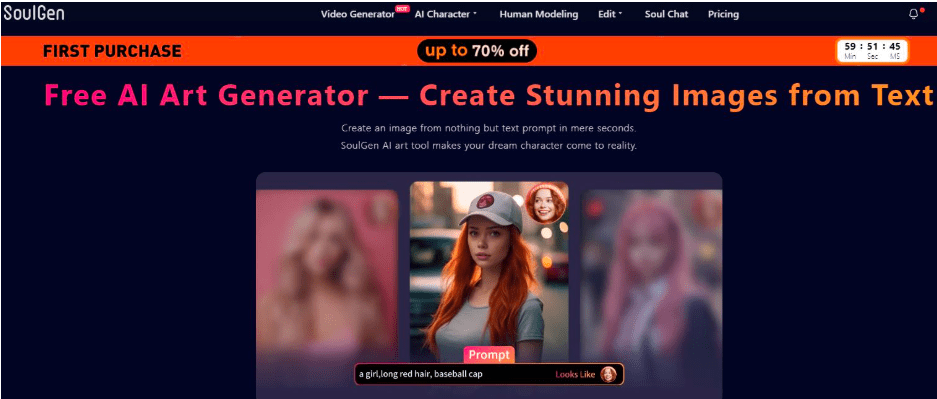 SoulgenAI: O melhor gerador de MILFs com IA para uma ligação emocional