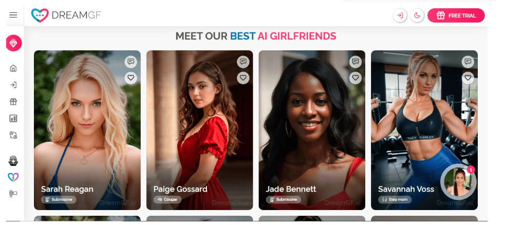 DreamGF: A melhor opção para quem procura um pacote completo – versatilidade, personalidade e beleza