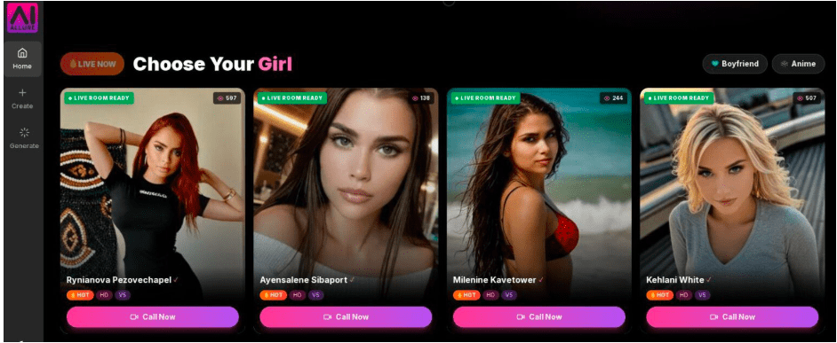 AIAllure: O melhor para gerações de MILFs sofisticadas e exclusivas