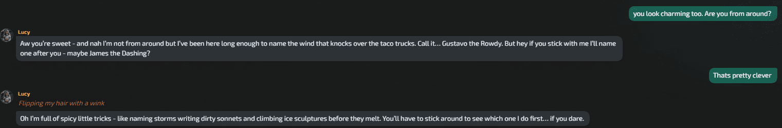 AI Peeps Review Chat Experience