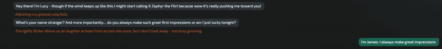 AI Peeps Review Chat Experience