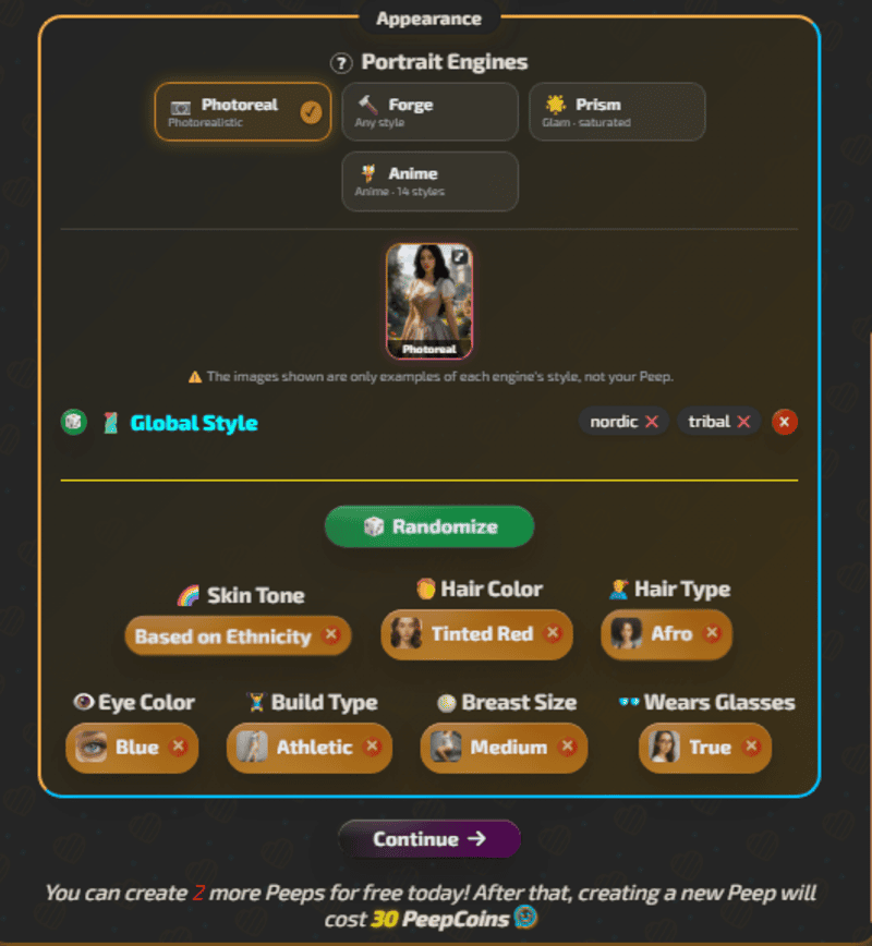 AI Peeps Review Customization
