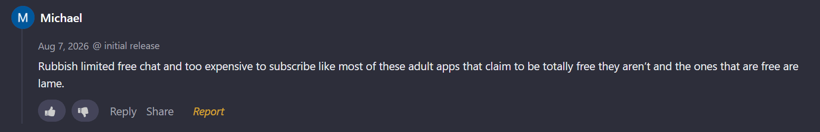 Eroplay AI Review Eroplay AI: User Reviews