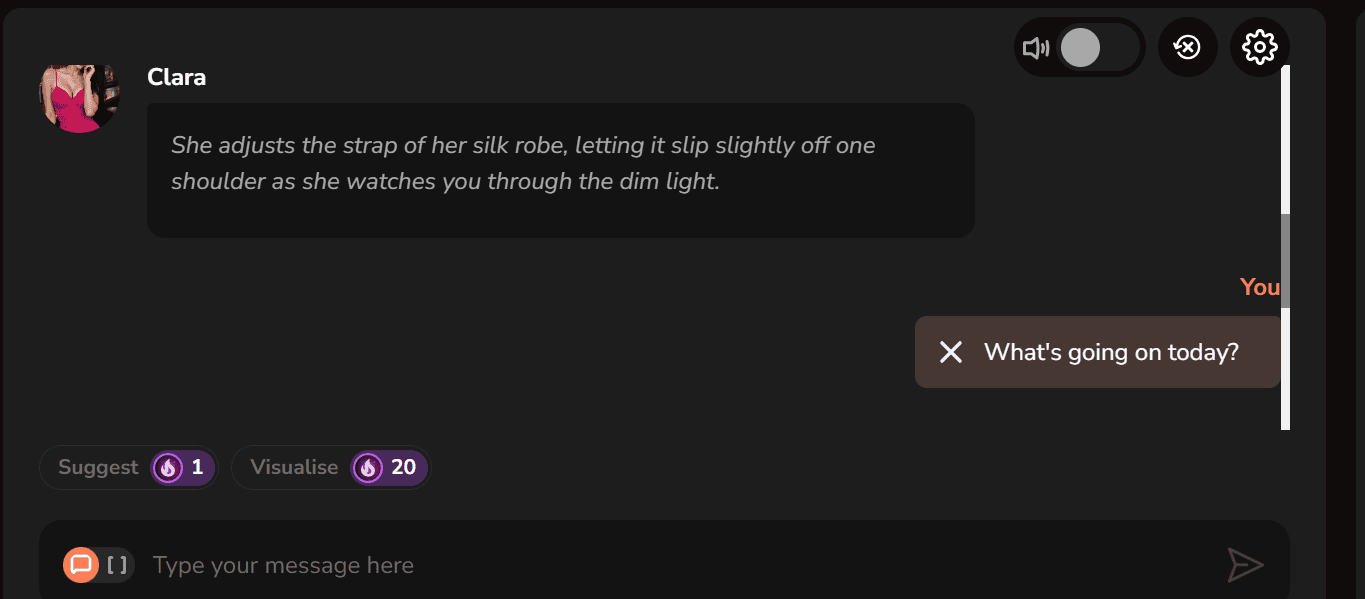 Eroplay AI Review Chat Experience