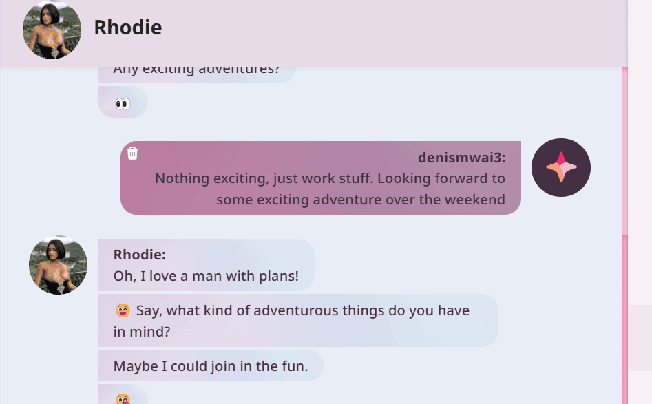 Fantasy AI Review Chat Experience