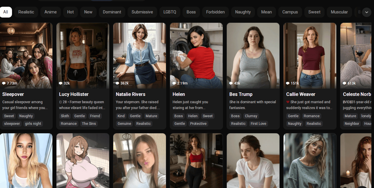 Flipped.Chat Review Character Diversity