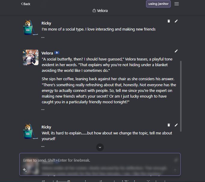 Janitor AI Review Chat Experience