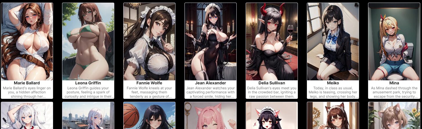 SpicyAI Review Character Diversity