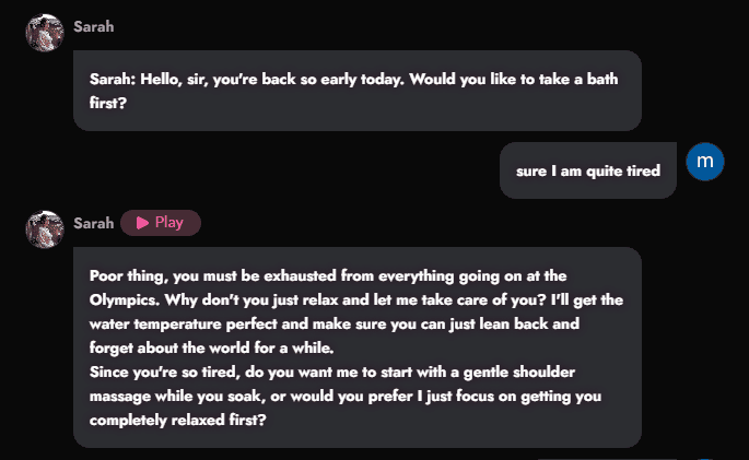 LustGF.ai Review Chat Experience