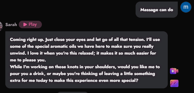 LustGF.ai Review Chat Experience