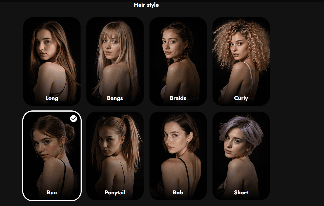 LustGF.ai Review Character Customization