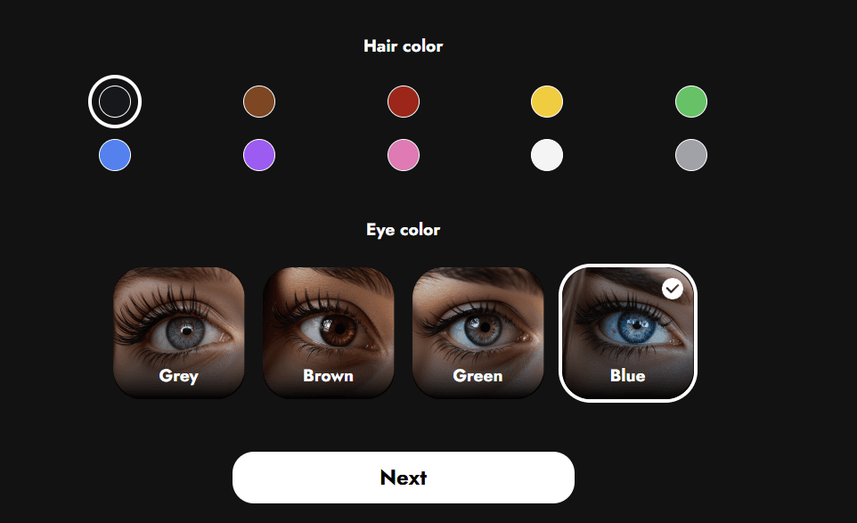 LustGF.ai Review Character Customization